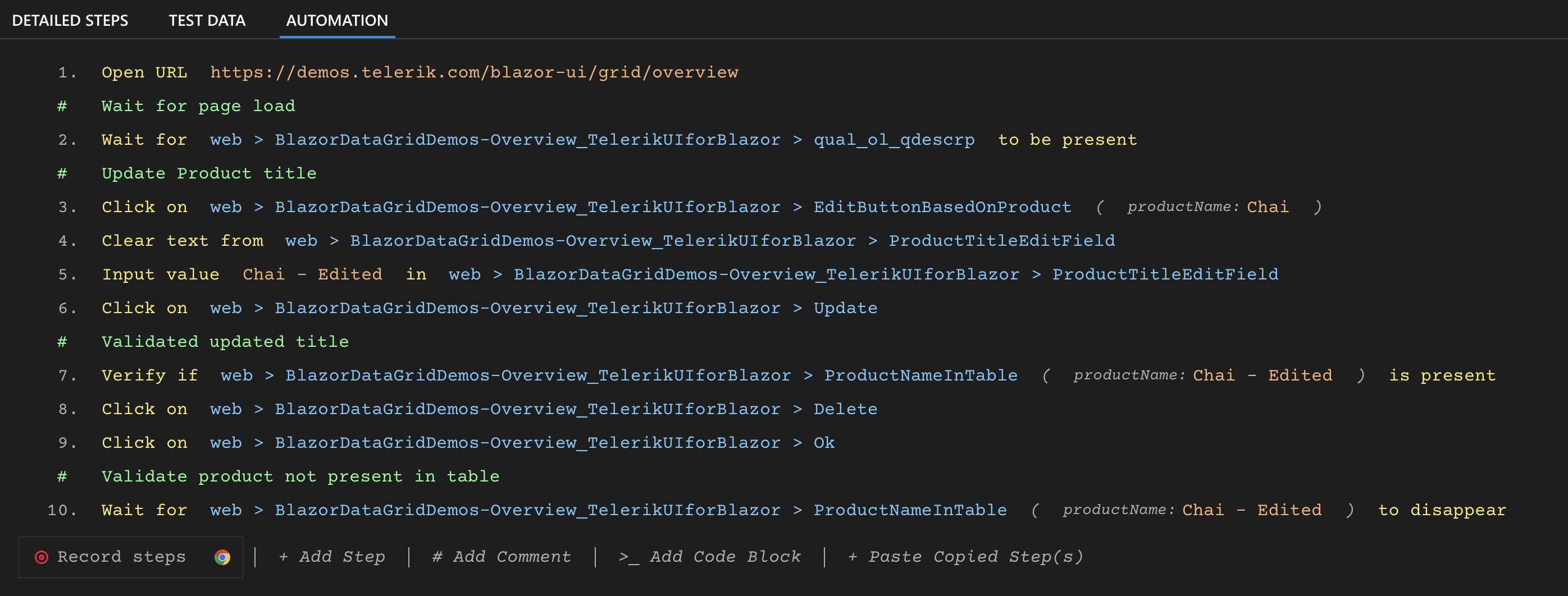 Grid Use Case 2